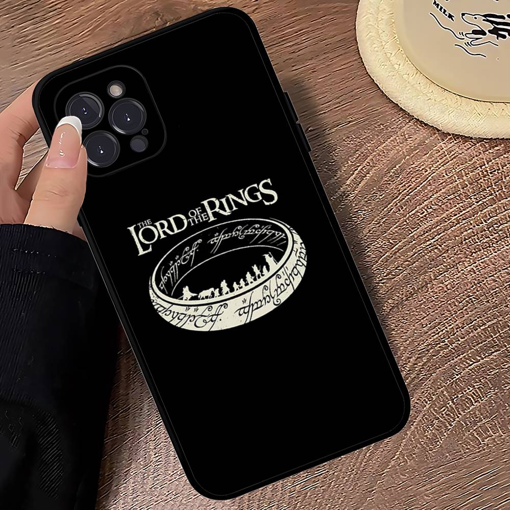 

Чехол для телефона Властелин Р-Колец Для IPhone 17 16 15 14 11 12 13 Pro Max Plus Mini Мягкая задняя крышка iPhone 15 pro