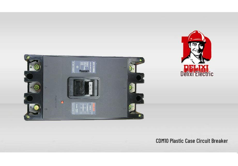 Delixi Plastic Shell Low Voltage Circuit Breaker CDM10-600/3300