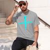 Luminous Cross Jesus Print Streetwear Unisex Unisex Vintage Novel Design Tshirts Short Sve Fashion Ristianity T Shirts 2026 New Mod
