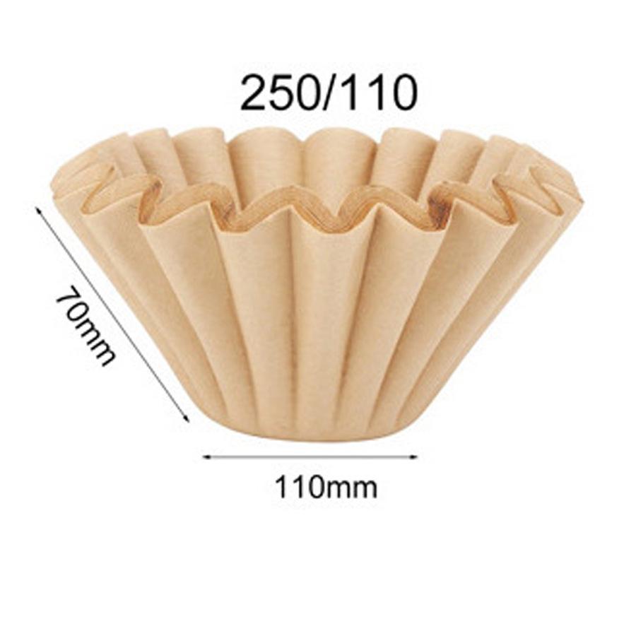 Bowl-Shaped Drip Coffee Filter for Hand-Pour American Coffee Maker
