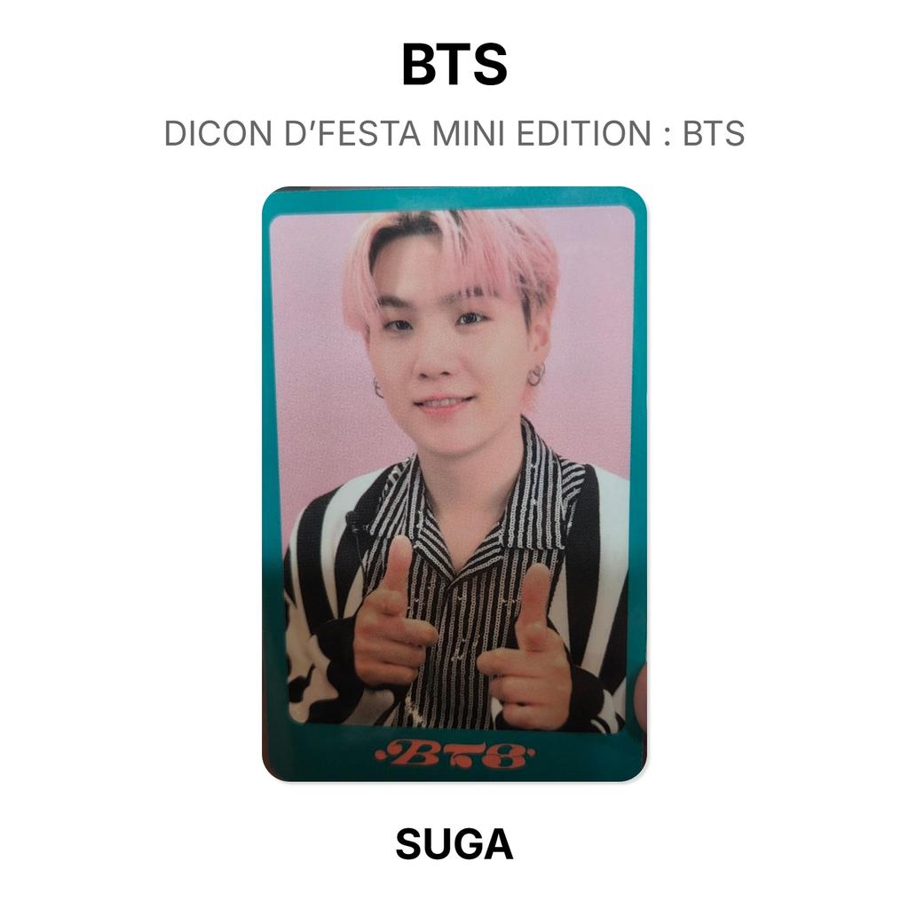BTS DICON D’FESTA MINI EDITION : BTS Official Photocard