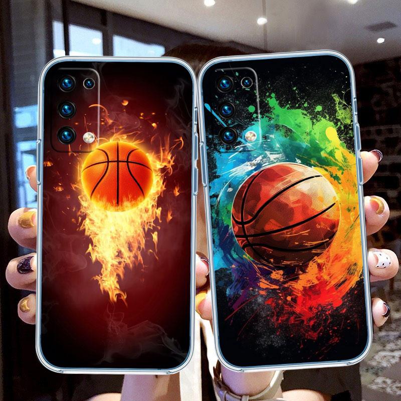 IK12 Basketball Art Shoot Transparent Phone Case for Motorola Moto Edge 20 30 40 50 S30 Fusion Ultra Pro Neo Lite + G200 G23