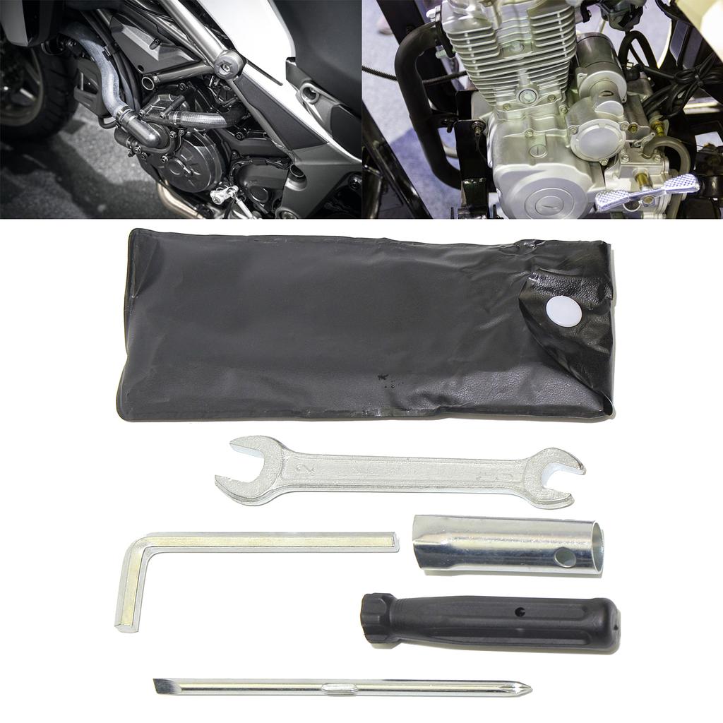 4Pcs Universal Motorcycle Repair Tool Set Screwdriver Pliers Wrench Repair Set