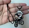 Collar de Cosplay de Anime Jujutsu Kaisen Fushiguro Toji, colgante con diseño de espada y lanza de Tianri, Gargantilla, accesorios de joyería, regalos