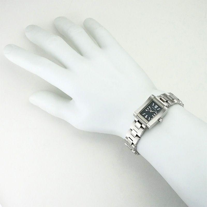 Used Hamilton HAMILTON Gramercy Square Date Quartz SS Ladies Polished H001000055
