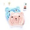 1pc Cartoon Hair Drying Cap, Thick Absorbent Bath Towel Hair Wrap