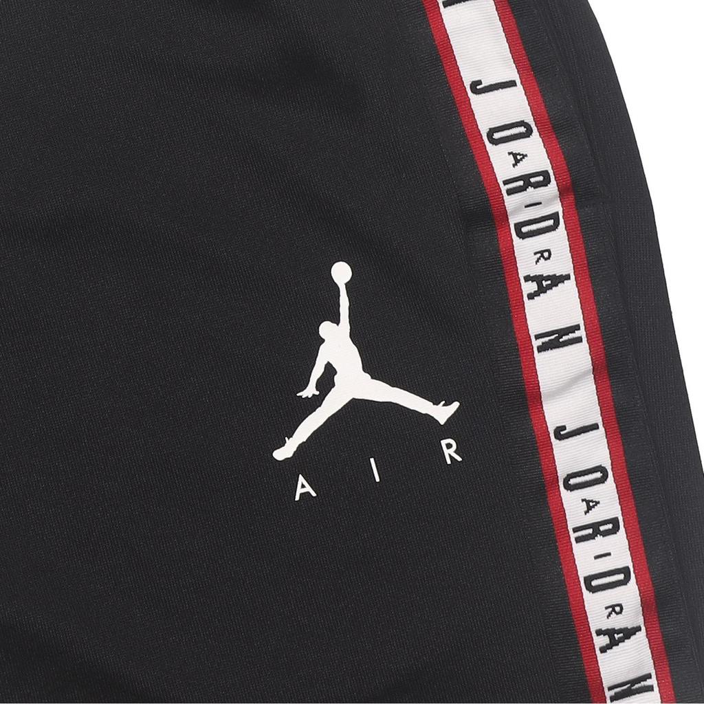 Jordan Solid Color Logo Print Elastic Drawstring Joggers Men Bottoms Black CJ9474-010
