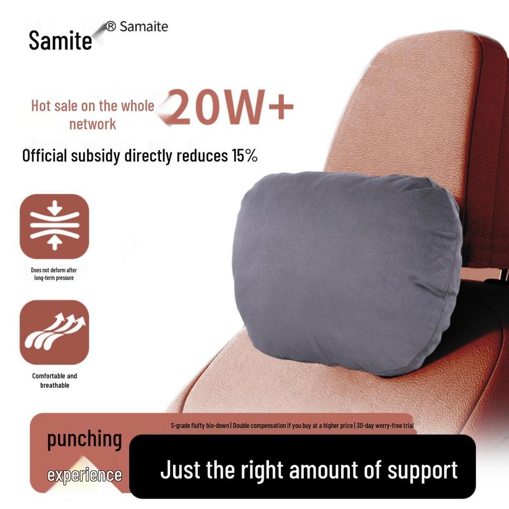 Maybach Second-Gen Car Headrest & Lumbar Pillow for Tesla & Xiaomi