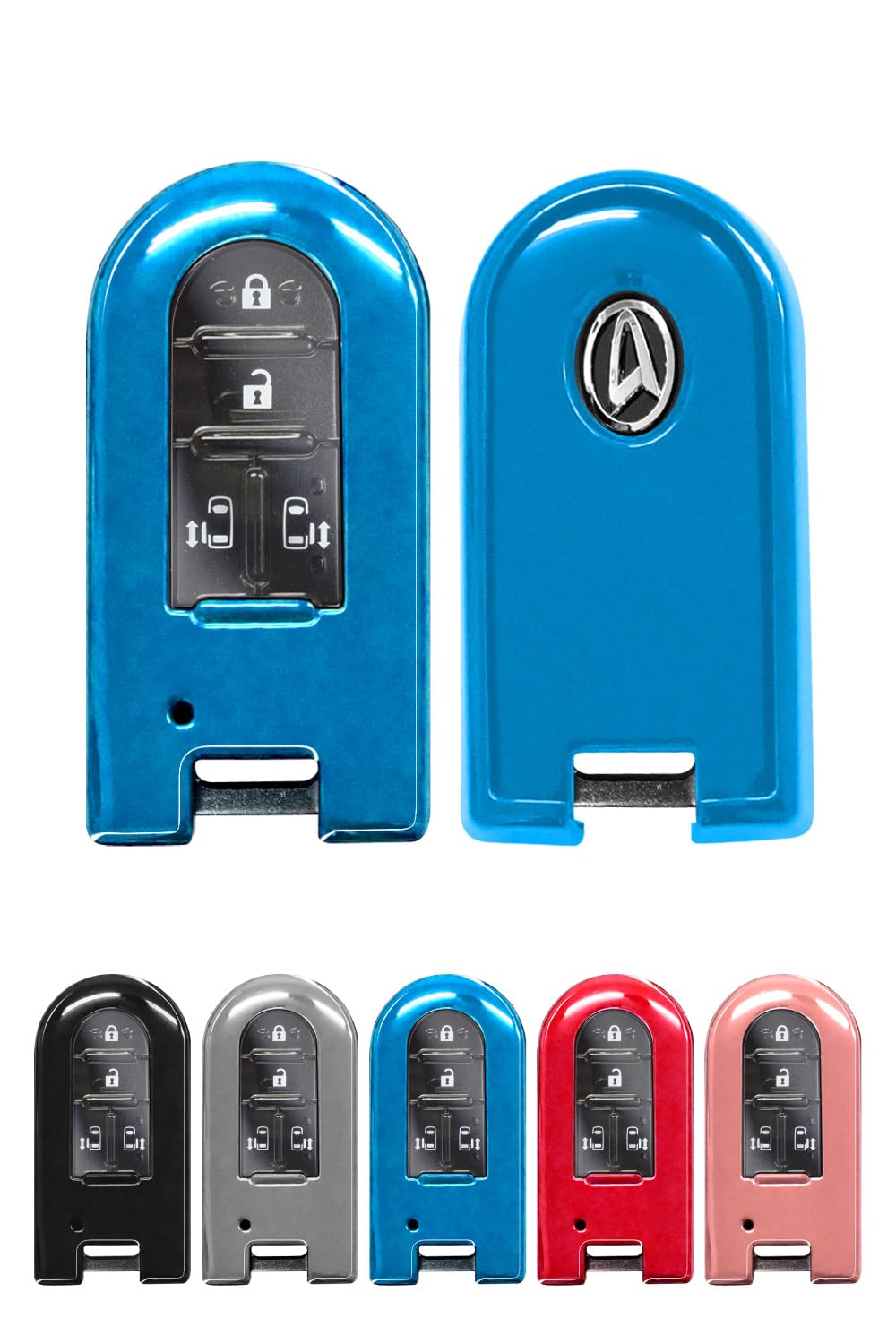 

[shizukawill] Чехол для смарт-ключа DriveLife, Чехол для ключа Daihatsu, Брелок, Автомобиль, Смарт-ключ, Тип B, синий Daihatsu (DA22) синий