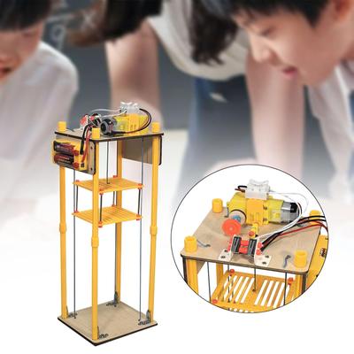 Electric Elevator Lift Model Teens Develop Toy Creative Gift Science Teaching Party Favor Holiday Gifts Science Experiment