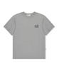 PAGESIISII Small Vintage Star Eye Point Print Oversized Short Sleeve T-Shirt [2 Colors]