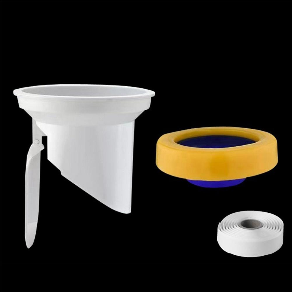 Toilet Flange Replacement Convenient Install Toilet Flange Wax Seal Toilet Flange Repair Flanges Automatic Closing Sealing Rings