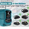 Car Mini Charger For Makita Milwaukee 18V 20V Lithium-Ion Battery Car Charger Portable Compact Charger