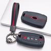 Silicone Car Key Fob Cover Compatible with Kia Optima Sorento Sportage Forte Soul Rio for Hyundai, Fits Hyundai Sorento Sportage Rio Elantra Tucson