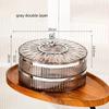 Multi layer Transparent Snacks Box Dust-proof Acrylic Dry Fruit Tray Candy Nut Storage Box Modern Living Room Sundries Container