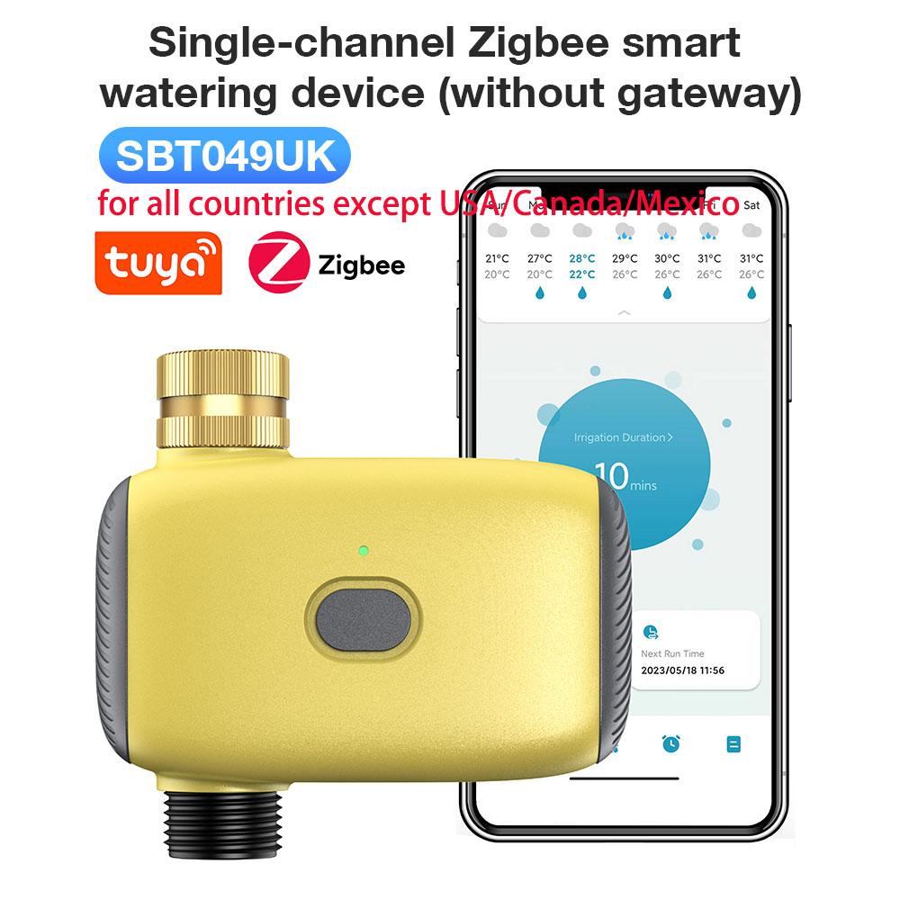 Tuya Умный Zigbee Таймер полива Интеллектуальная система полива Таймер для спринклера ЖК-дисплей Блок управления шлангом Smart Life