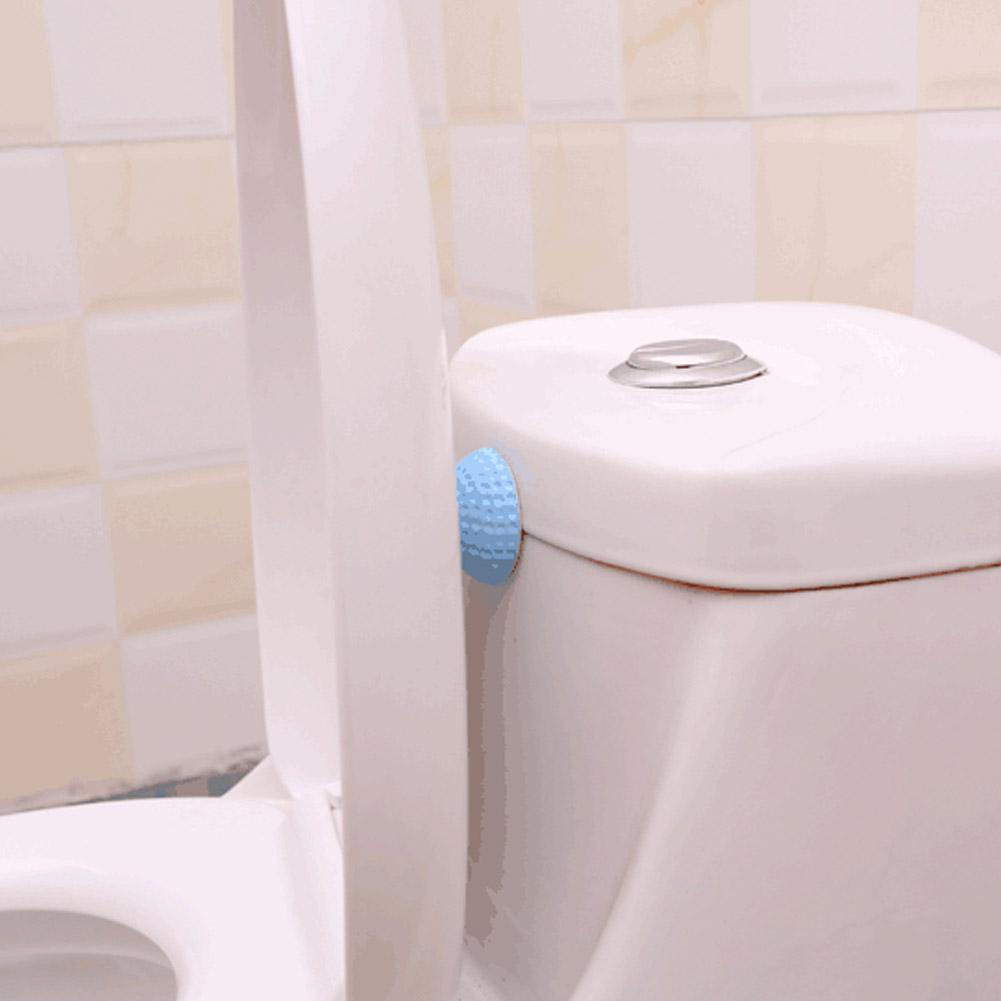 Self-adhesive Rubber Door Buffer Wall Protector Door Handle Buffer For Door Stop Door Handle Protector Pad