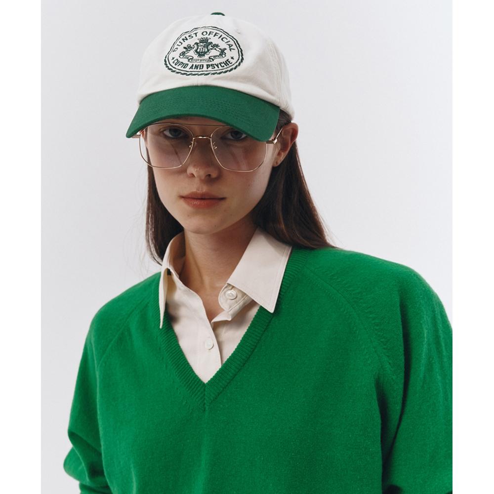 

DUNST FOR WOMEN UNISEX CUPID BALL CAP CREAM GREENUDHE3E101E2