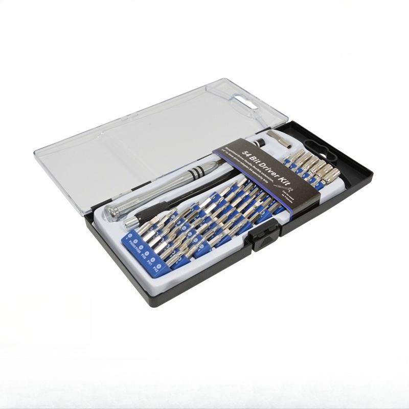 

Набор ручных отверток 54-в-1 для многоцелевого использования, набор отверток для ремонта i phone, сотового телефона, компьютера