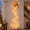 Elk Christmas Magic Trail Wall Light Snowman Snowflake Christmas Decoration  Door Decor