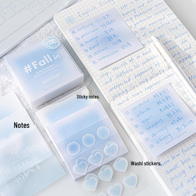 RosyPosy Multifunctional Memo Set & Student Planner Stickers