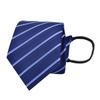 Stripe Necktie Blue Black Slim Skinny Tie Elegant Wedding Groom Tie  Gifts