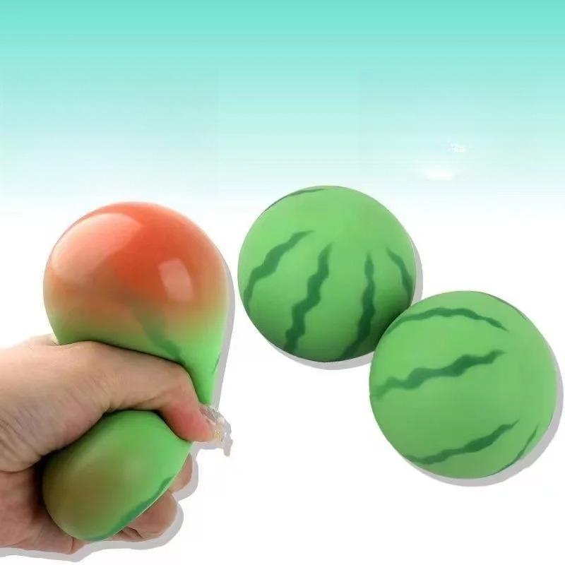 Summer Watermelon Color Changing Pinch Toy Slow Rebound Vent Decompression Artifact