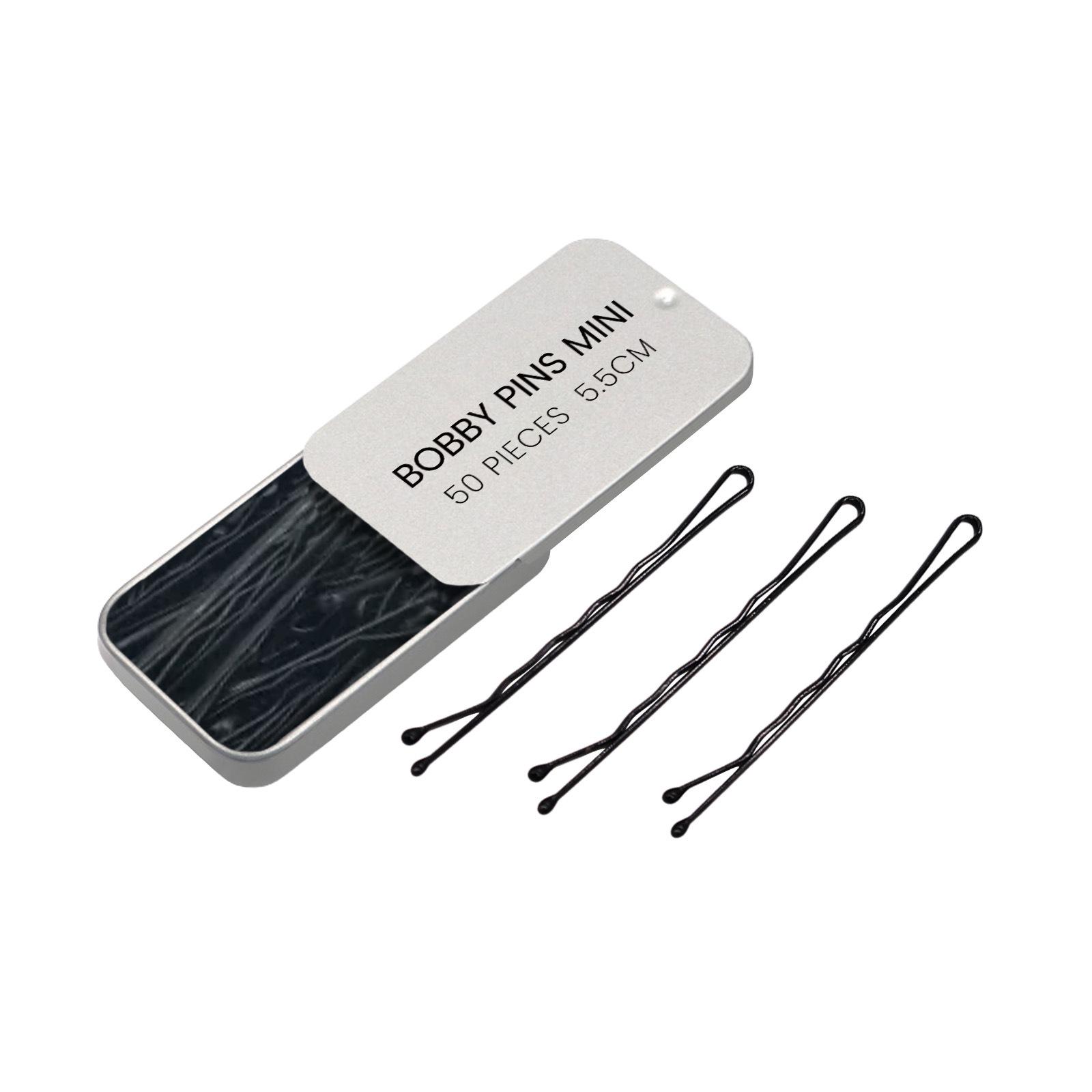 TORVIKX Metal Hair Bun Clip - Comfortable, Versatile Black Hair Accessory