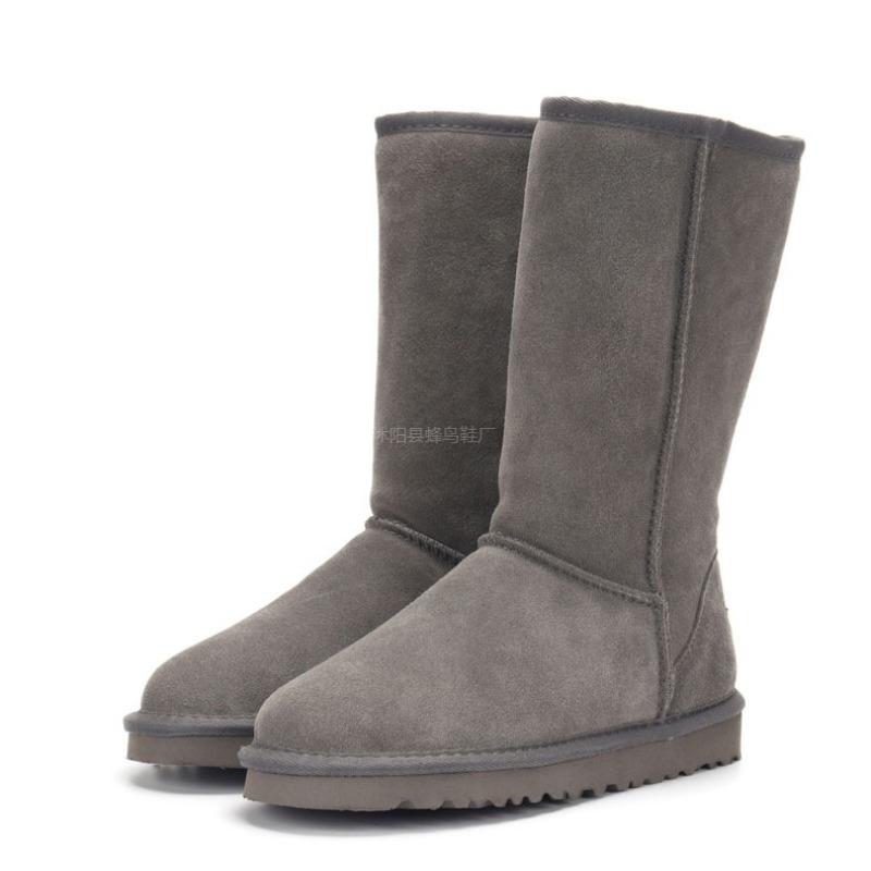 5815 Tall Snow Boots Women's Fleece Thickened Sangpo Snow Cotton Women's Boots Snow Shoes Fluffy Boots Ug
