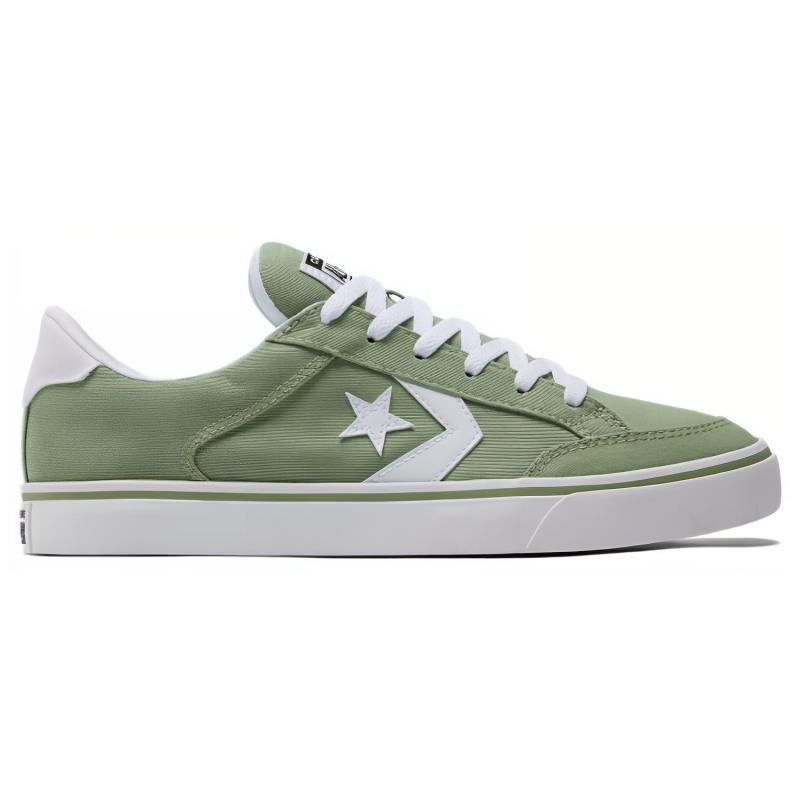 Converse Tobin non-slip and wear-resistant lightweight low-top board shoes unisex green and white