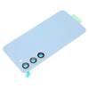 Replacement Back Glass Phone Rear Glass Housing with Pre Installed Camera Lens Tape for Galaxy S23 Blue