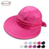2025 Women's Summer Sun Hat Wide Brim Korean Fashion Lightweight Breathable Open Top Outdoor UV Protection Cap