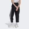 adidas Mid-Rise Drawstring Straight Knit Pants Women Bottoms Black HZ5748