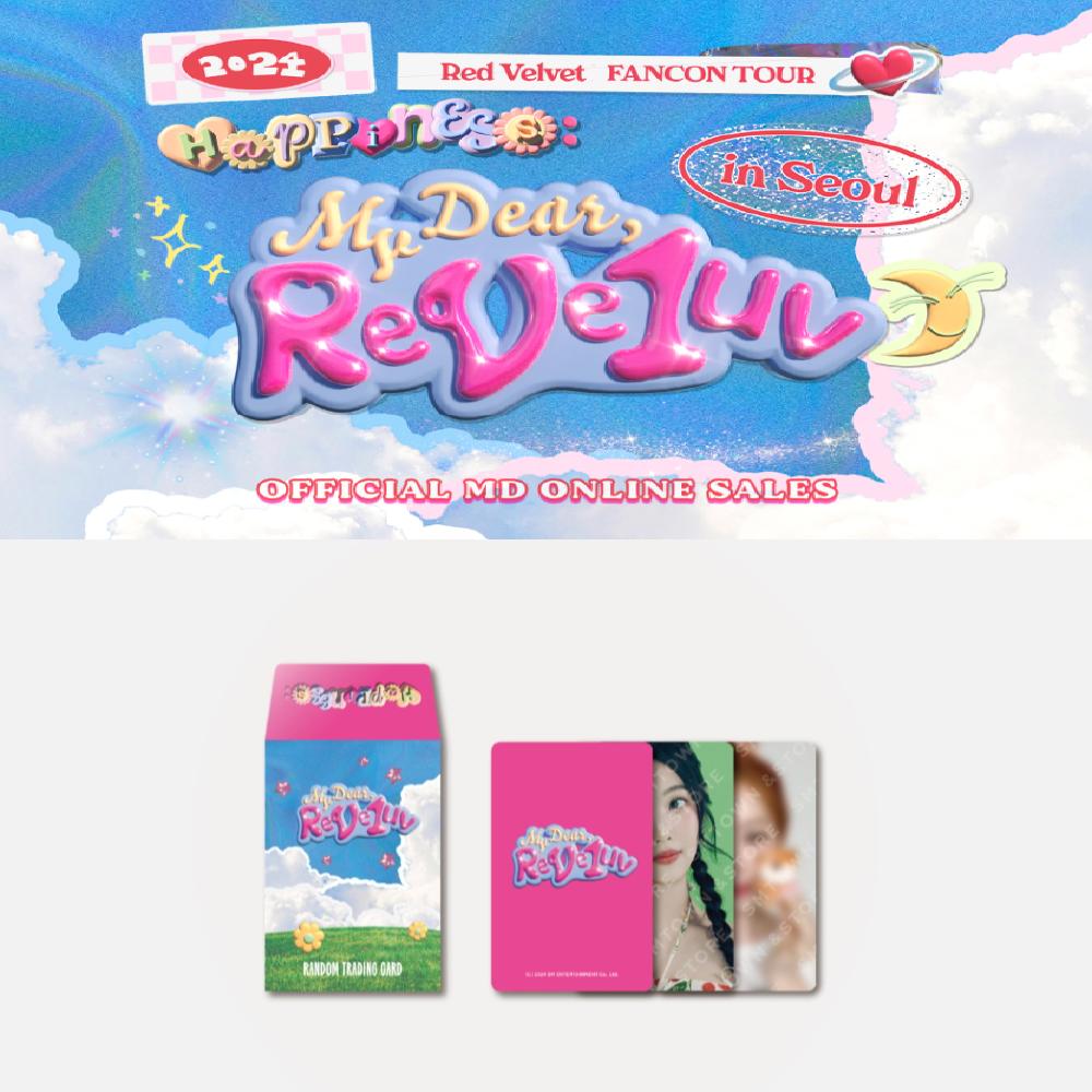 

Предварительный заказ Red Velvet FANCON Tour HAPPINESS : Моя дорогая, ReVe1uv Случайная коллекционная карточка