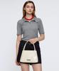 Studio Saera Catherine Soft Crack Crossbody Bag H25H1032 Ivory