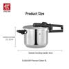Zwilling EcoQuick II 6L Pressure Cooker