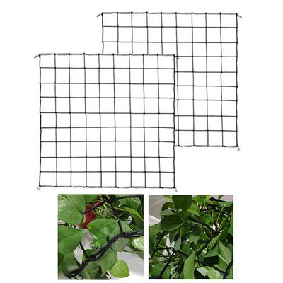 Trellis Netting Scrog Net with 4 Hooks Simple Installation Cucumber Gardening Horticulture Heavy-Duty