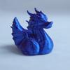 3D Printed Dragon Duck Figurine for Home Decor