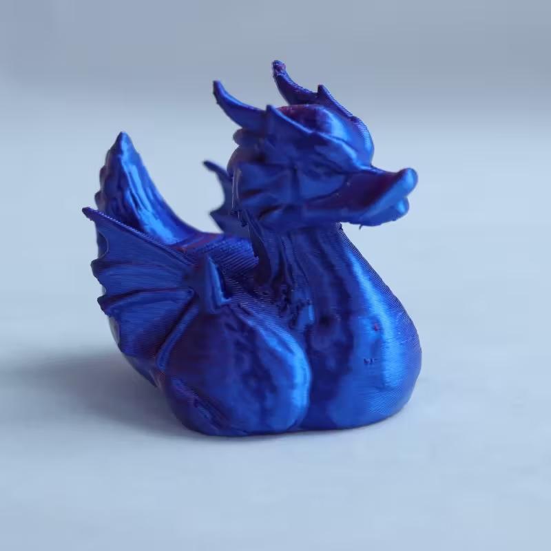 3D-печатная фигурка Утки-Дракона для домашнего декора