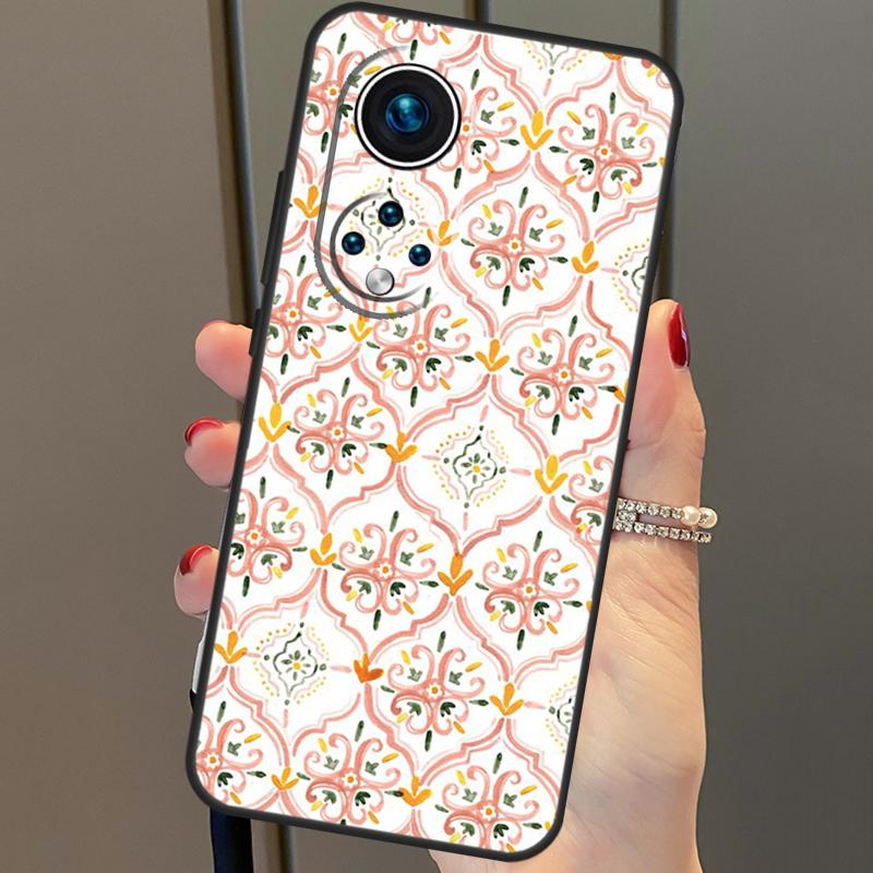 

Чехол с марокканским узором для Honor X8b X9b 90 70 50 Magic 5 Pro Magic 6 Lite X6 X7 X8 X9 X6a X7a X8a X9a Honor X7