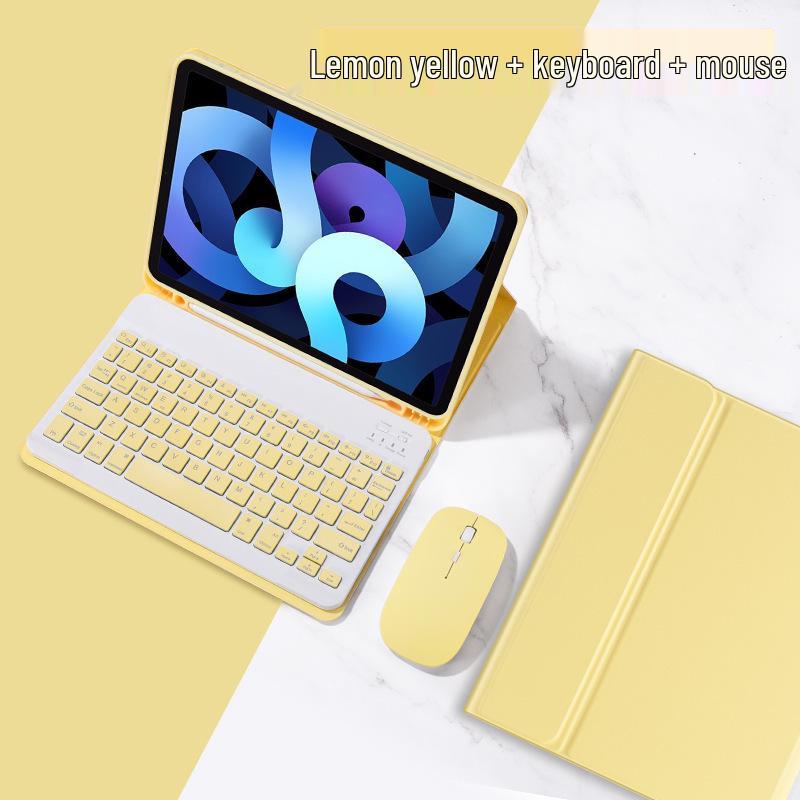 iPad 10.2/Pro 11 Keyboard Case, Air 4 Silicone & Leather Cases. Suitable for 9.7 inch Air and Air 4.