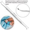 Stainless Steel Pedicure Kit 12 Pieces Professional Manicure Set Silver Portable Nail Care Tools
