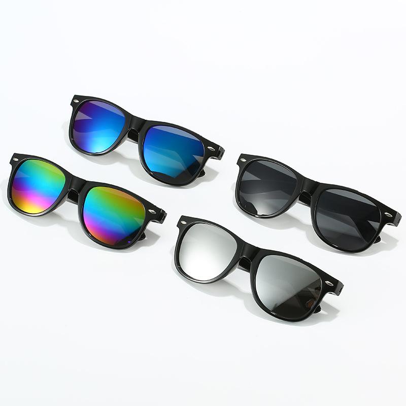 Fashion Colorful Rice Nail Sunglasses Light Luxury Trendy Glasses Retro Colored Sunglasses Outdoor Driving Sunglasses