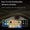 Adattatore Bluetooth MiNi Wireless 4-in-1 per Auto Carplay Spina USB Plug & Play Airplay Mirror Link WiFi Android Auto per iPhone Android Per il 98% di Auto OEM con Carplay e AA Cablati