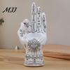 Resin Hand Statue for Meditation Palmistry Incense Holder, Statue, Decorative Mysterious Holder Stick Ancient Mystical Palm Sculpture Home Table Decor