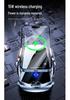 Q11 Smart Wireless Charger & Auto-Clamping Car Phone Holder - 15W Fast Charge & Universal Navigation