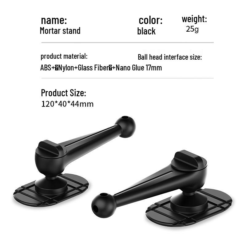 Magnetic Car Phone Holder with Air Vent and Dashboard Mount