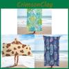 Superfine Fiber Square Beach Towel With 3d Digital Print For Beach Vacation Use
