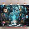 2D flat banner 1 product dreamy clock forest scene yzb