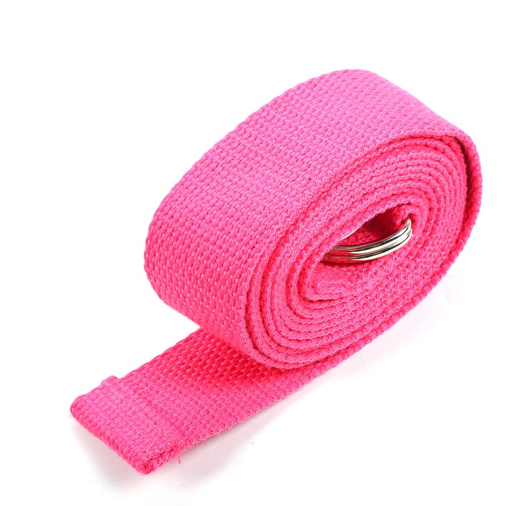   Stretching Strap Sports Training Belt Waist Leg Should  Fitness Belt Pink